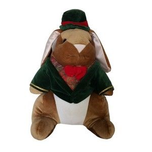 Vintage Velveteen Rabbit Stuffed Animal Plush 13" Toys R Us 1985